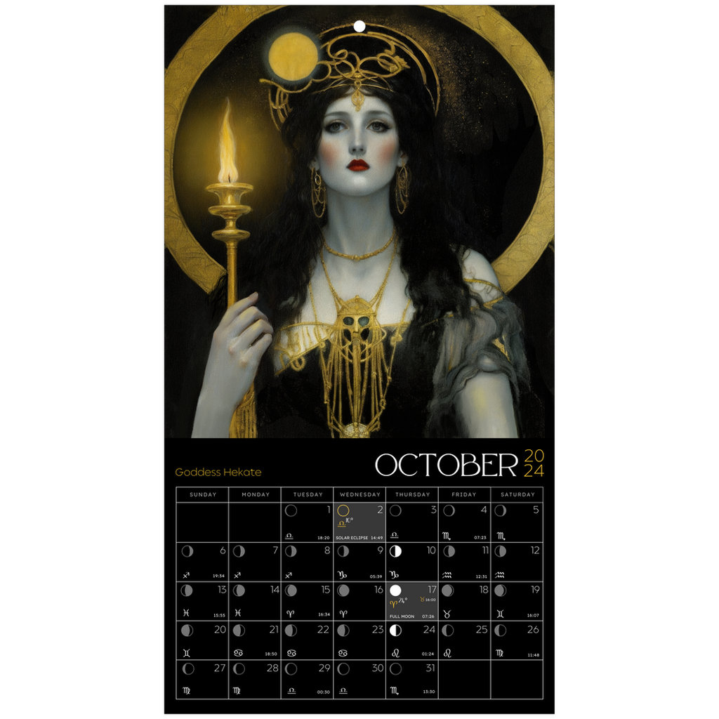 Dark Goddess 2024 Calendar