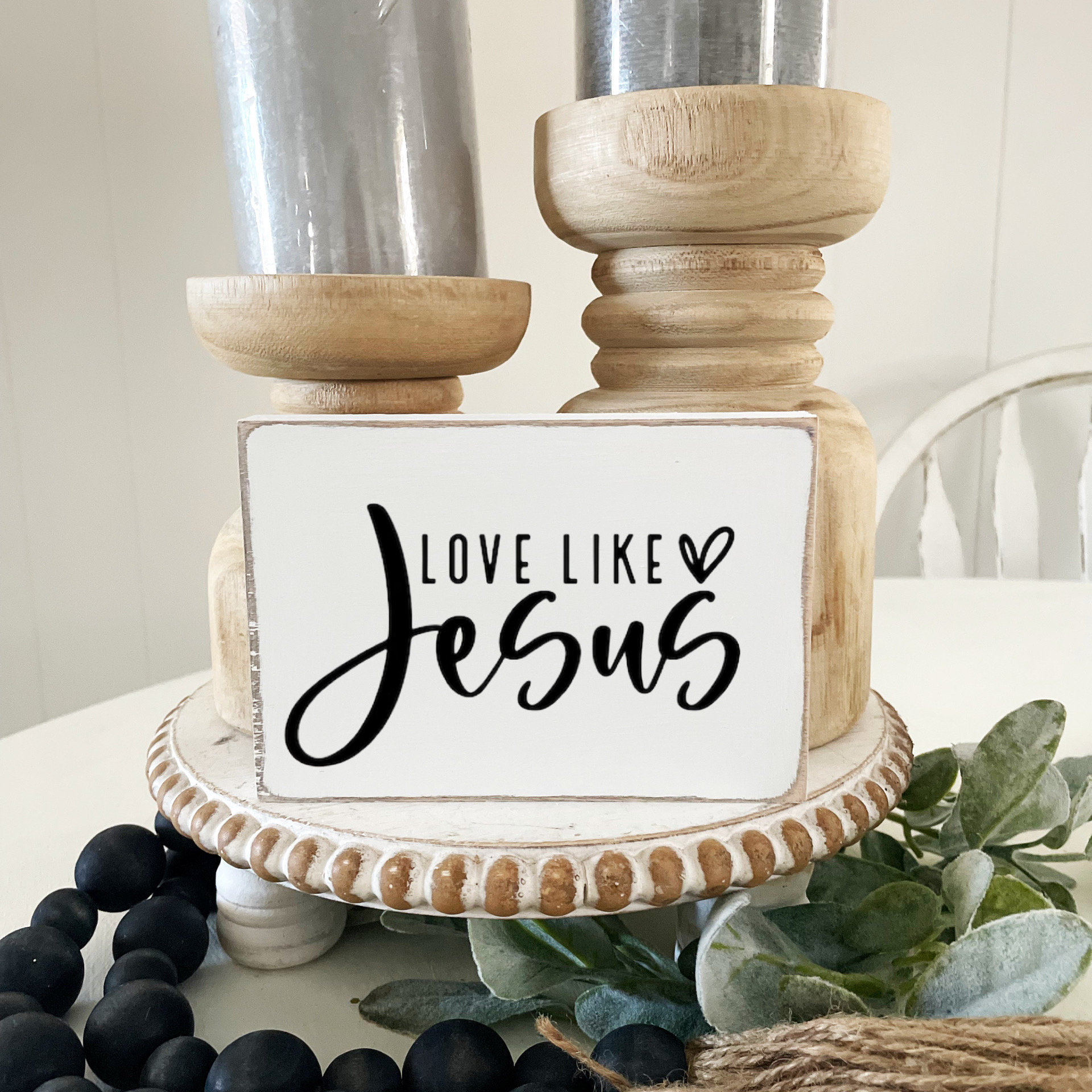 Wooden Easter Christian Sign