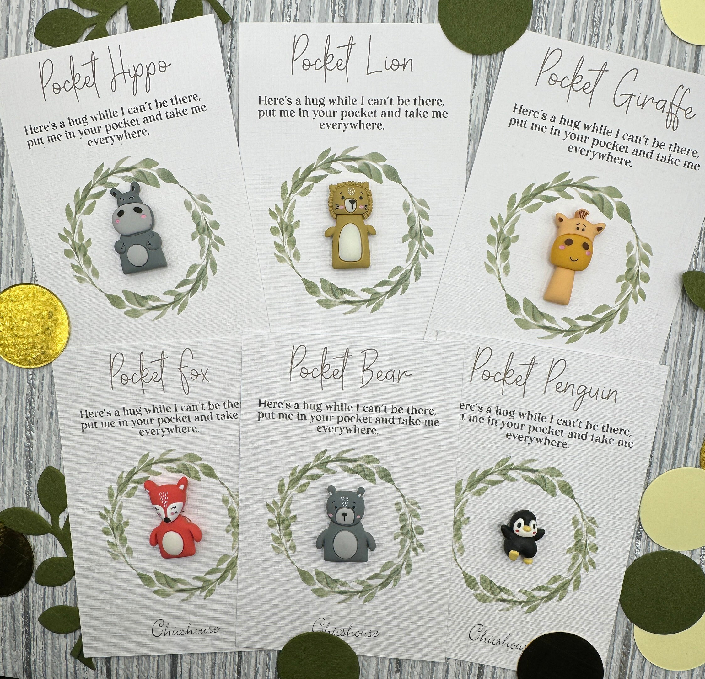 Little Animal Long Distance Pocket Hug