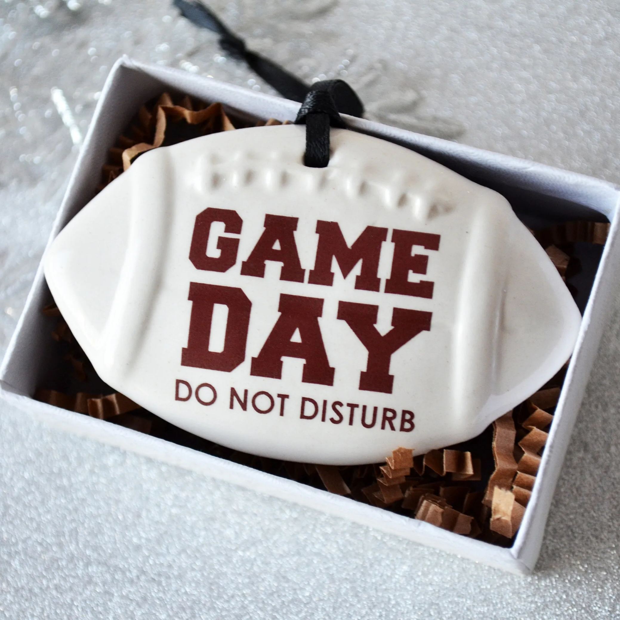 Football Ornament Christmas Gift