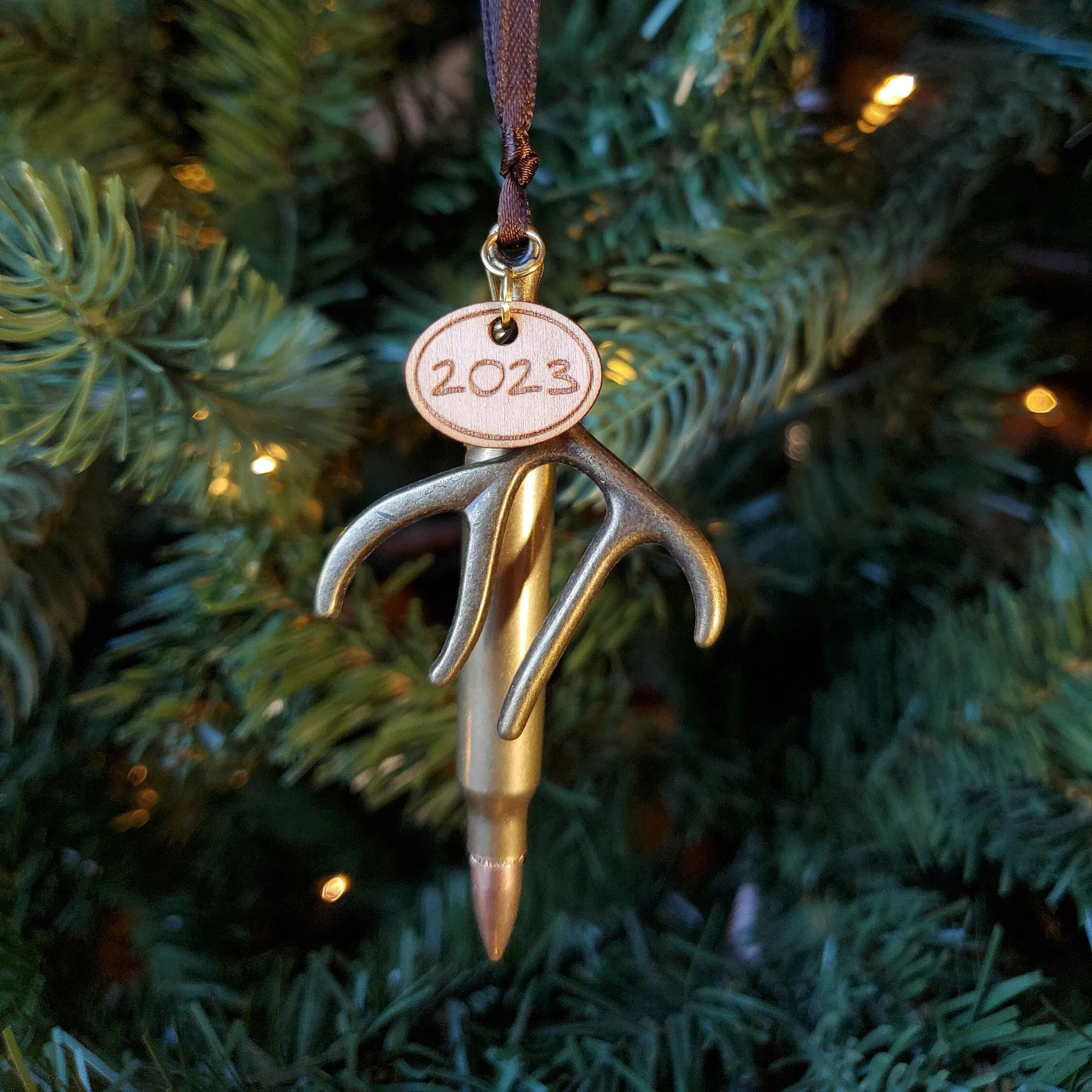 🦌2023 Hunting Christmas Tree Ornament