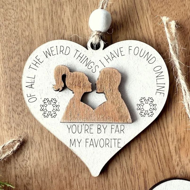 Funny Couple Ornament