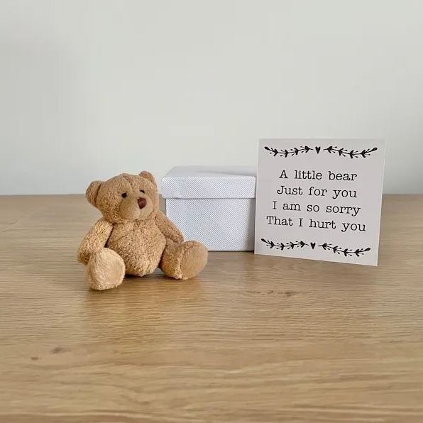 🎁✨ Bear Expression Card Friendship Cift