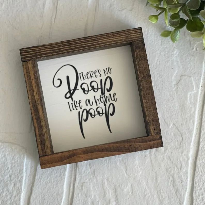 💡Interesting Bathroom Logo⭐