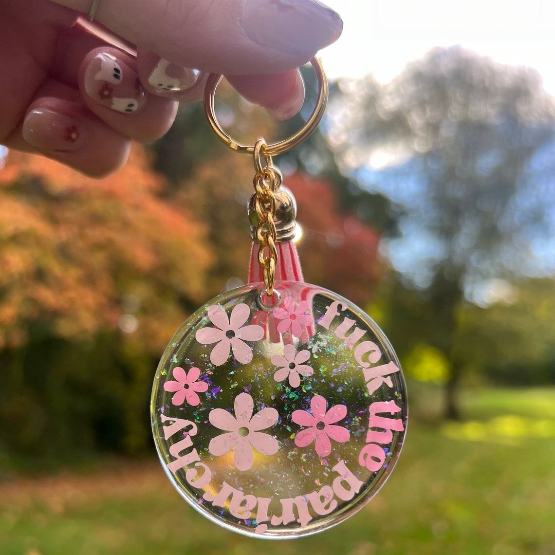 Fuck the Patriarchy Acrylic Keychain