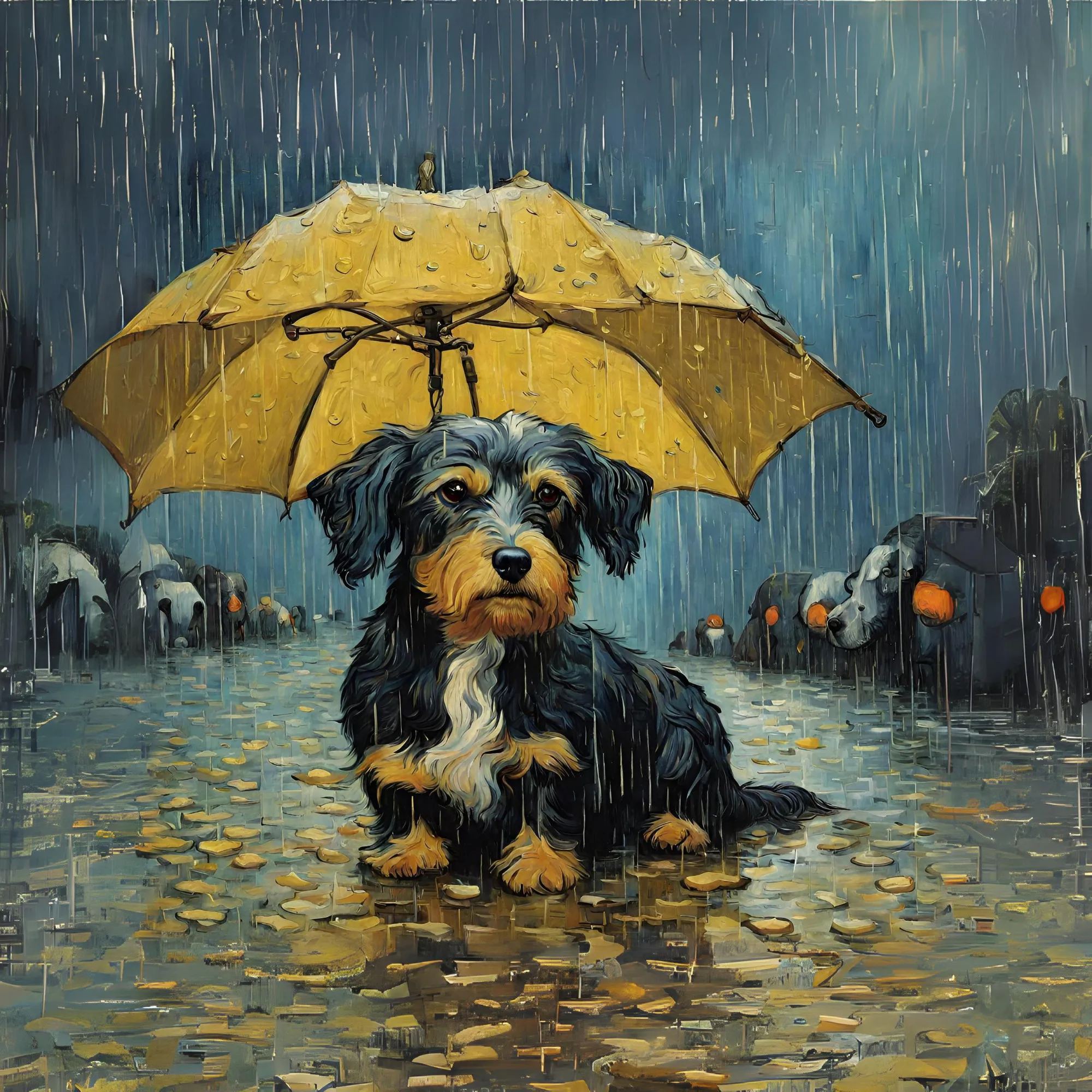 2024 Dog Wall Calendar - Adorable Dog Art Prints