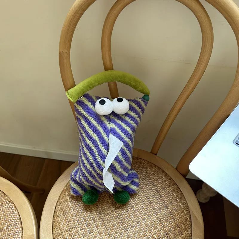 🎀Creative Gift🎁 - 💜Cute Paper Drawout Box Hanging Bag🎗