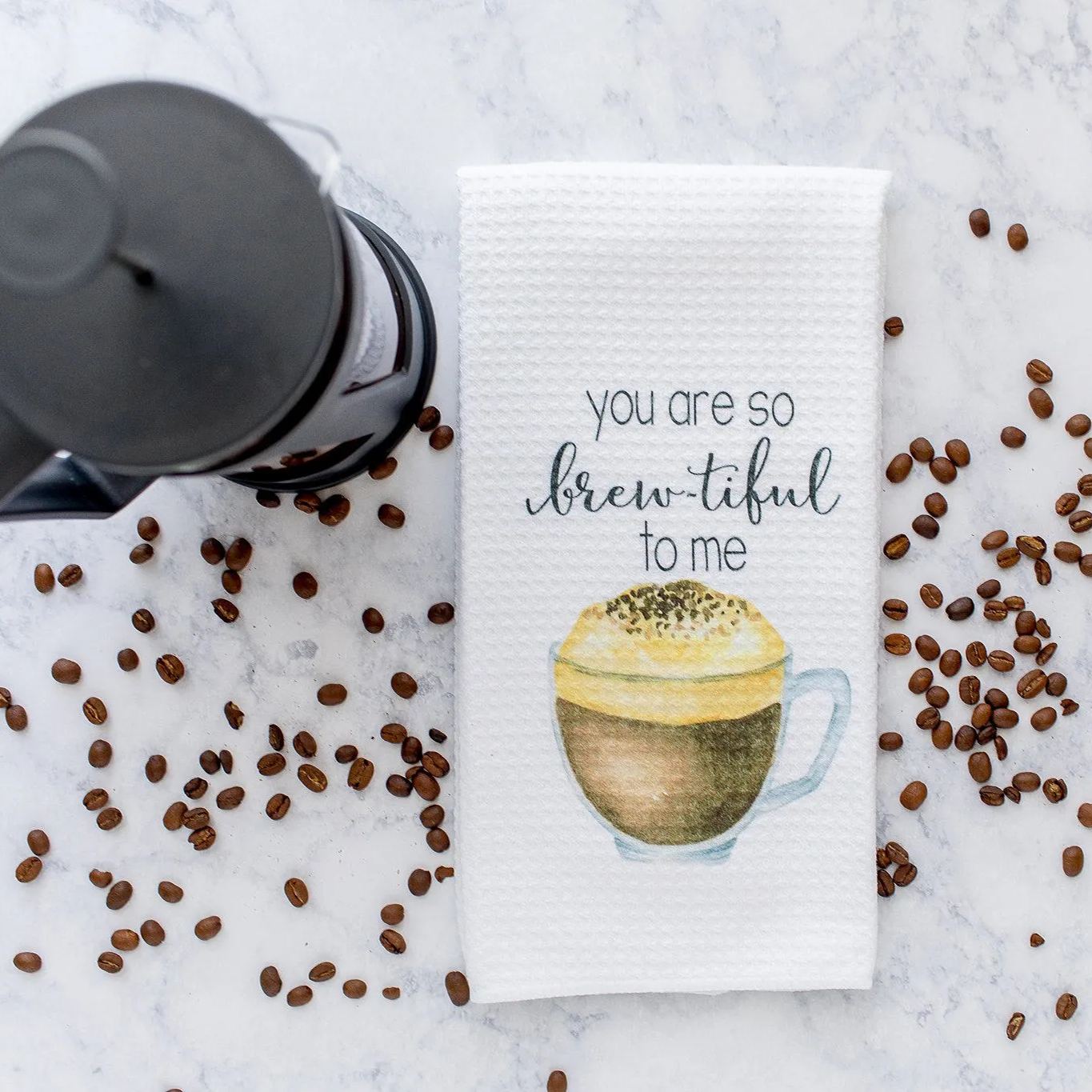 Funny Kitchen Towels - Coffee Decor