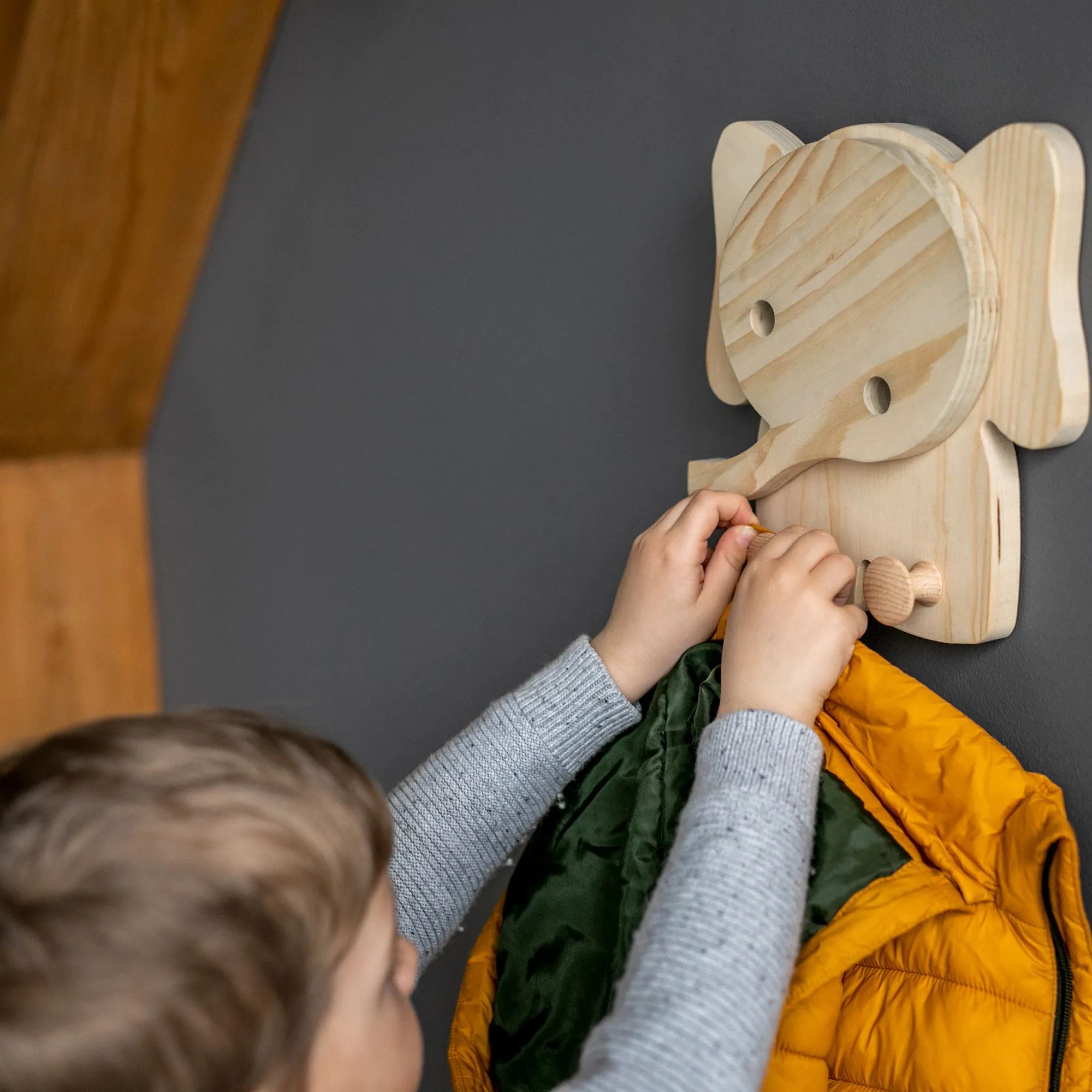 🔥LAST DAY SALE 50% OFF🔥-Animal Wooden Hangers🐱