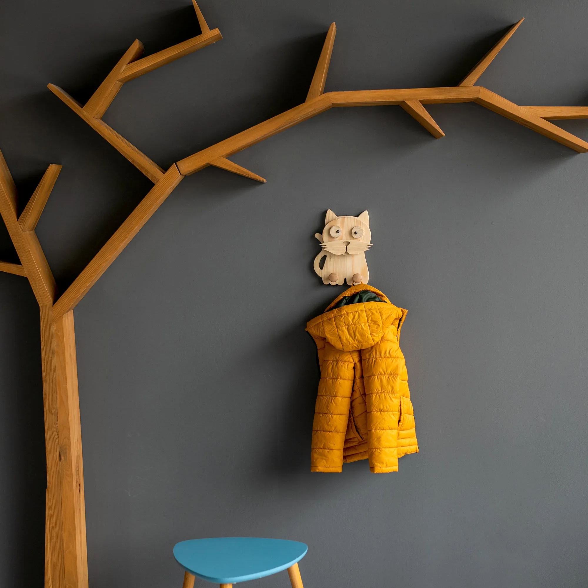 🔥LAST DAY SALE 50% OFF🔥-Animal Wooden Hangers🐱