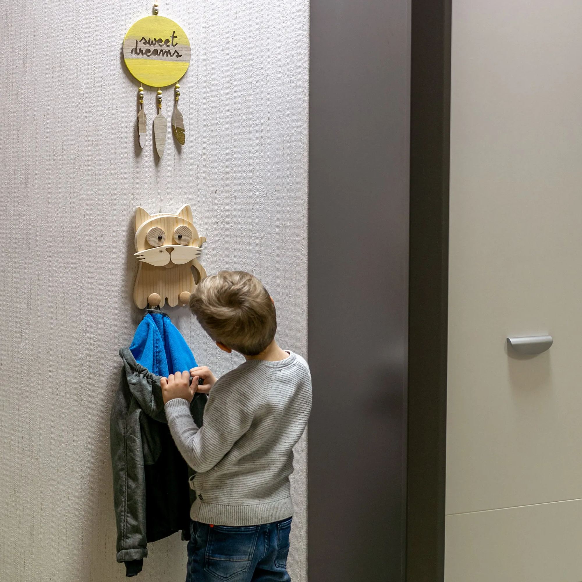 🔥LAST DAY SALE 50% OFF🔥-Animal Wooden Hangers🐱