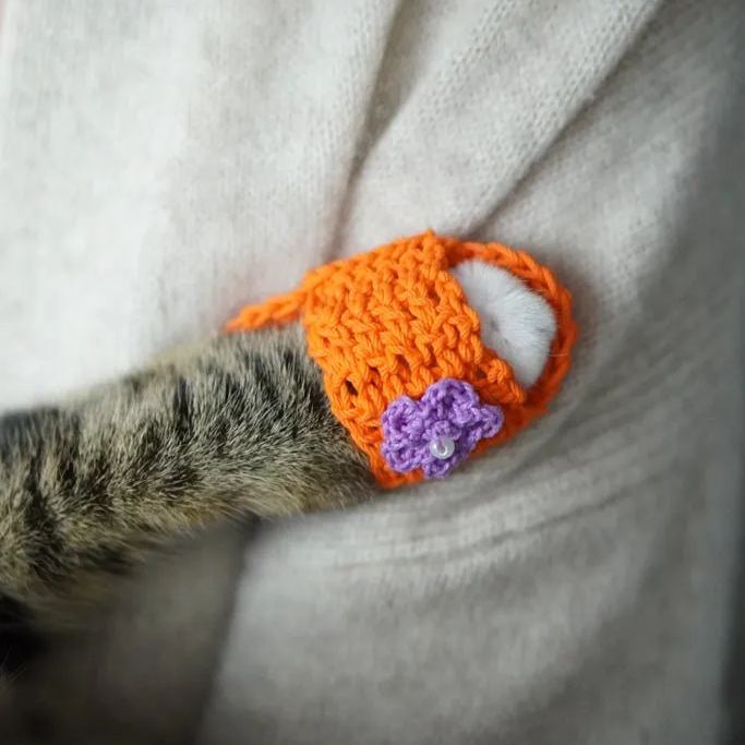 ✨Crochet Slippers For Cats