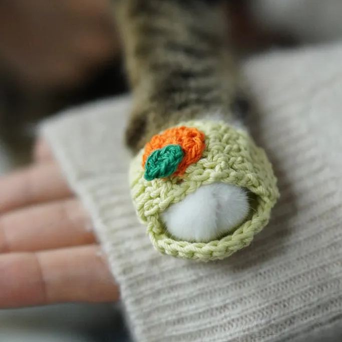 ✨Crochet Slippers For Cats