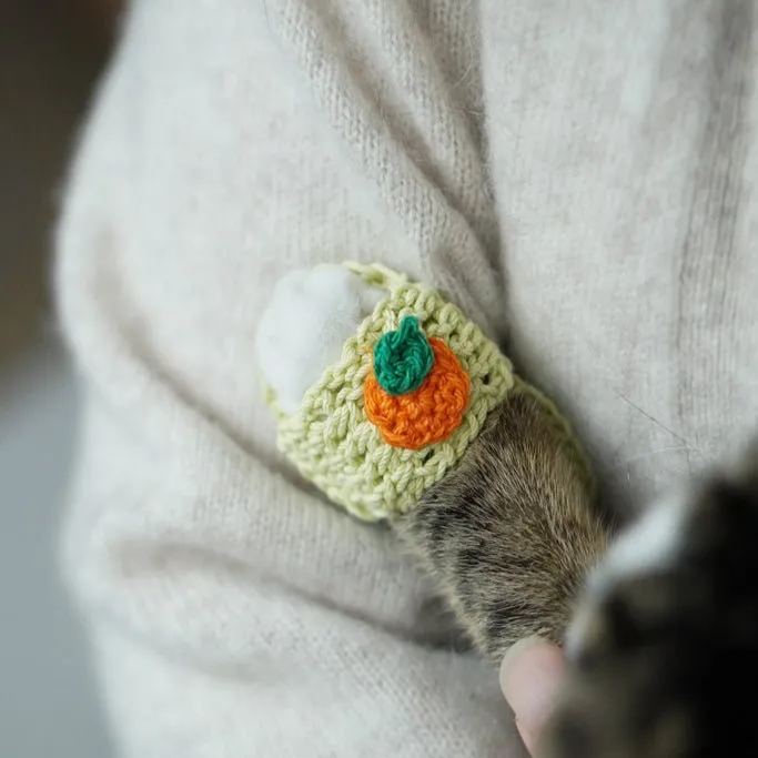 ✨Crochet Slippers For Cats