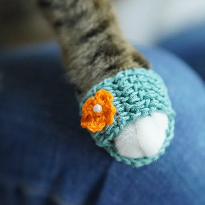 ✨Crochet Slippers For Cats