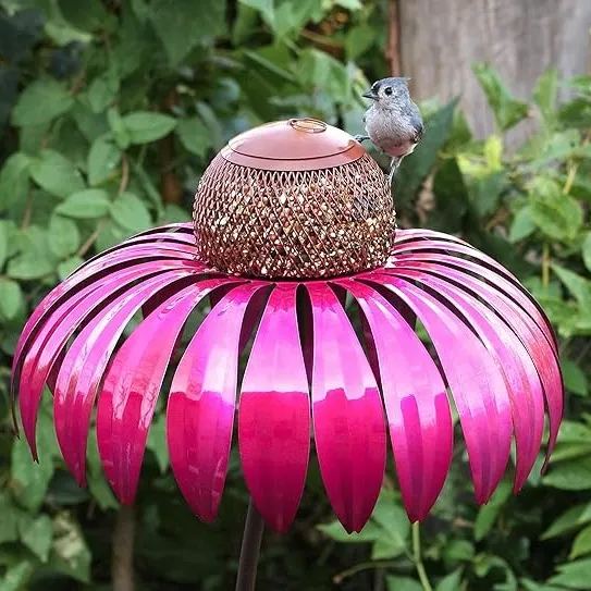 🔥HOT SALE💖2024 Outdoor Flower Bird Feeder 🌹