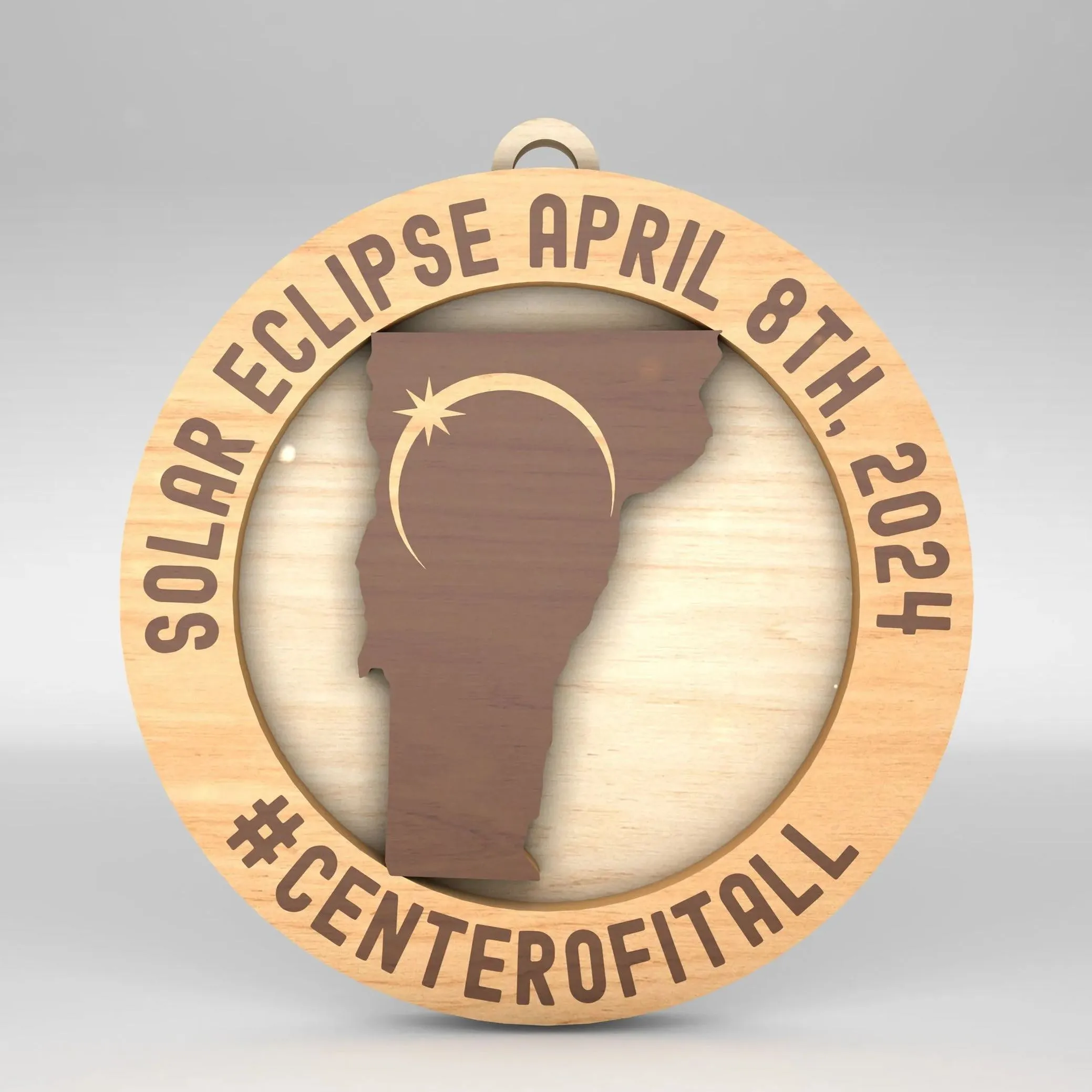 🌕2024 Solar Eclipse Commemorative Ornaments🌑