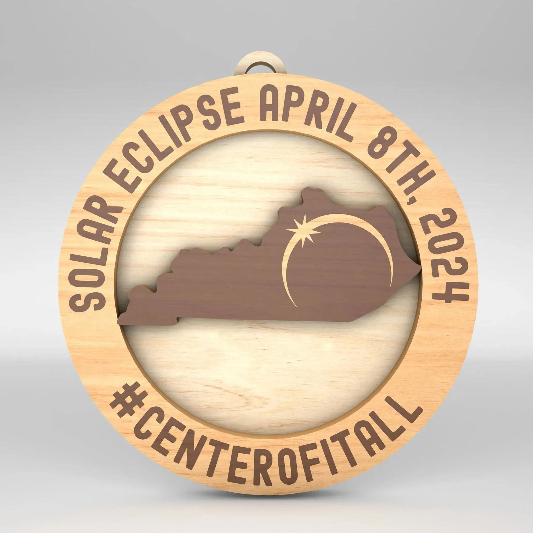 🌕2024 Solar Eclipse Commemorative Ornaments🌑