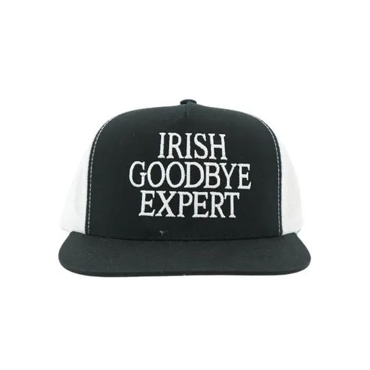 Irish Goodbye Expert Hat | Funny Antisocial Cap
