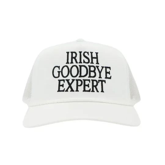 Irish Goodbye Expert Hat | Funny Antisocial Cap