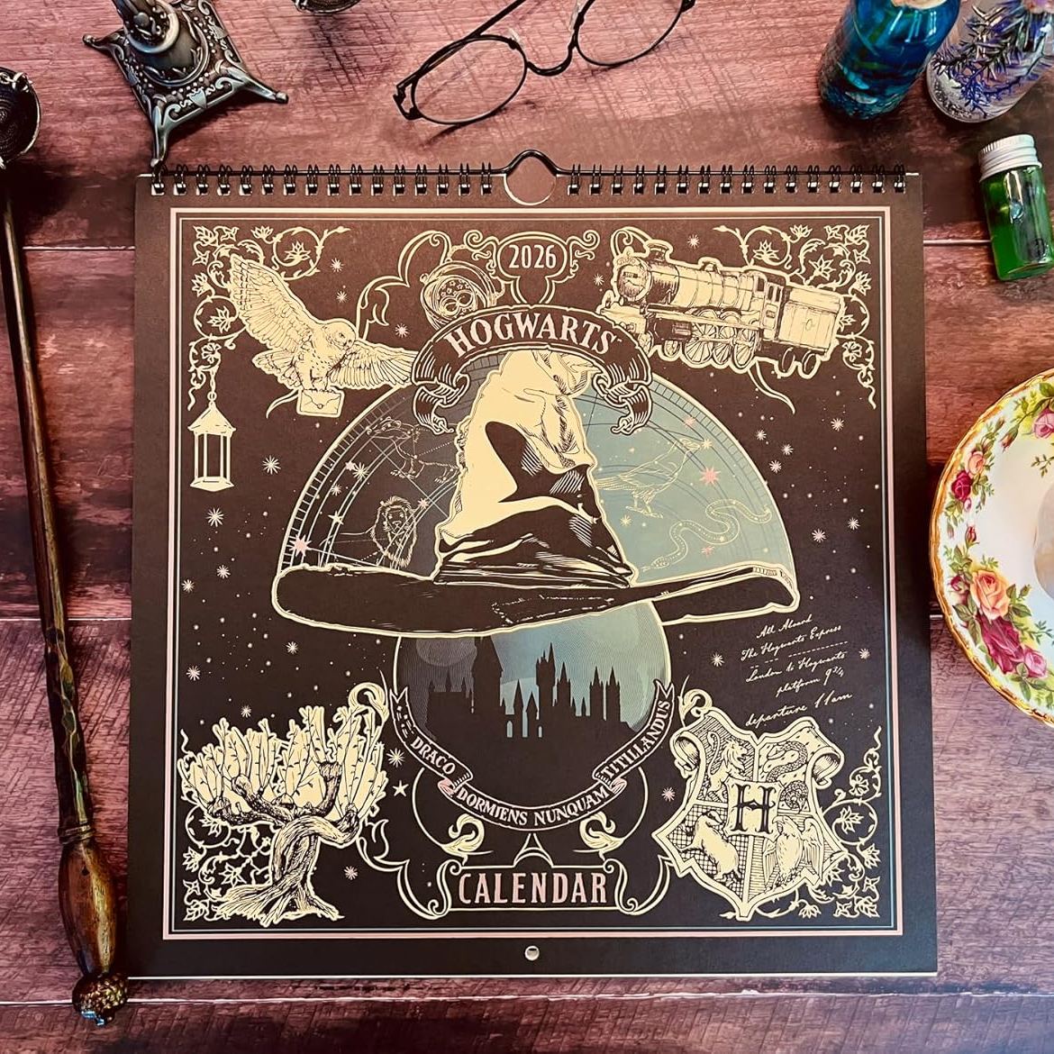 Harry Potter 2026 Wall Calendar