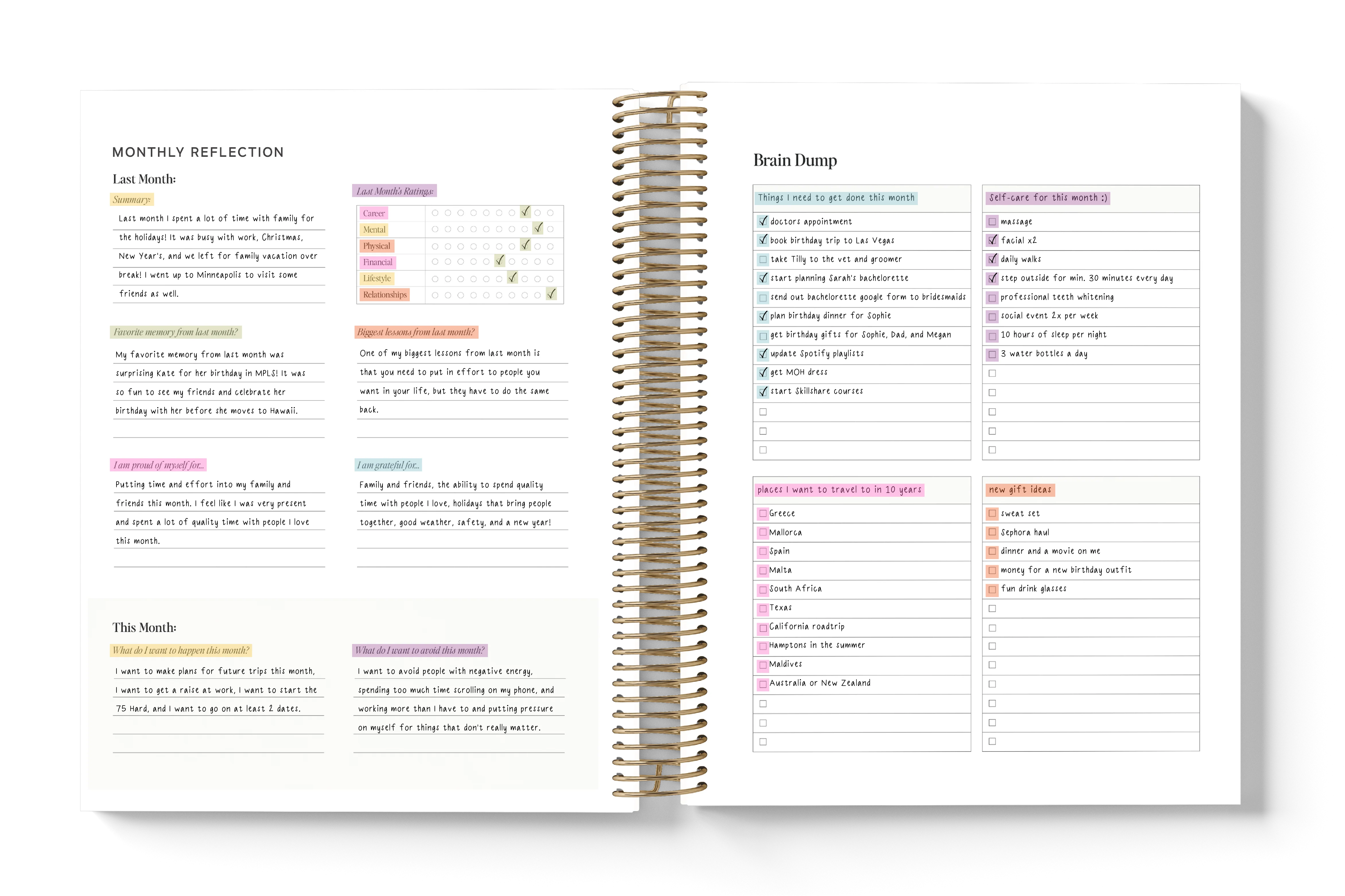 📚2025-2026 Daily Planner❤️