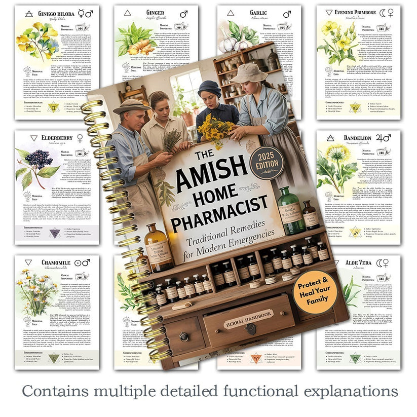 🌿Amish Home Pharmacist: A Natural Healing Handbook📚