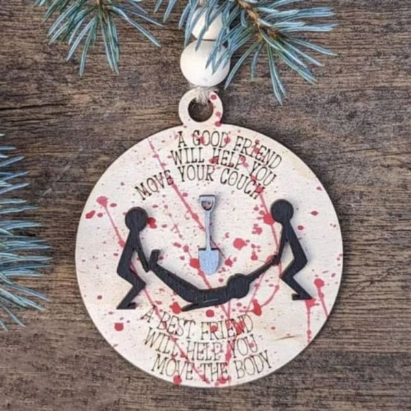 🎁2023 CHRISTMAS GIFT--😂Funny Friends Ornament