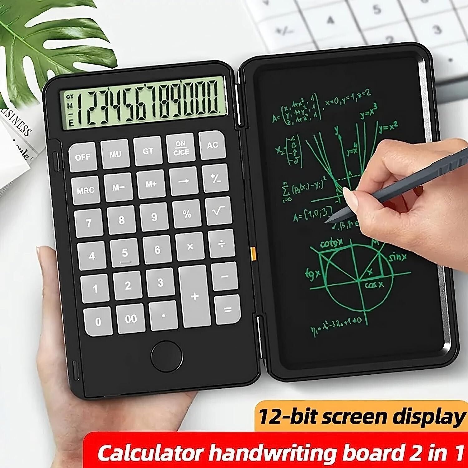Foldable Digital Drawing Pad Calculator