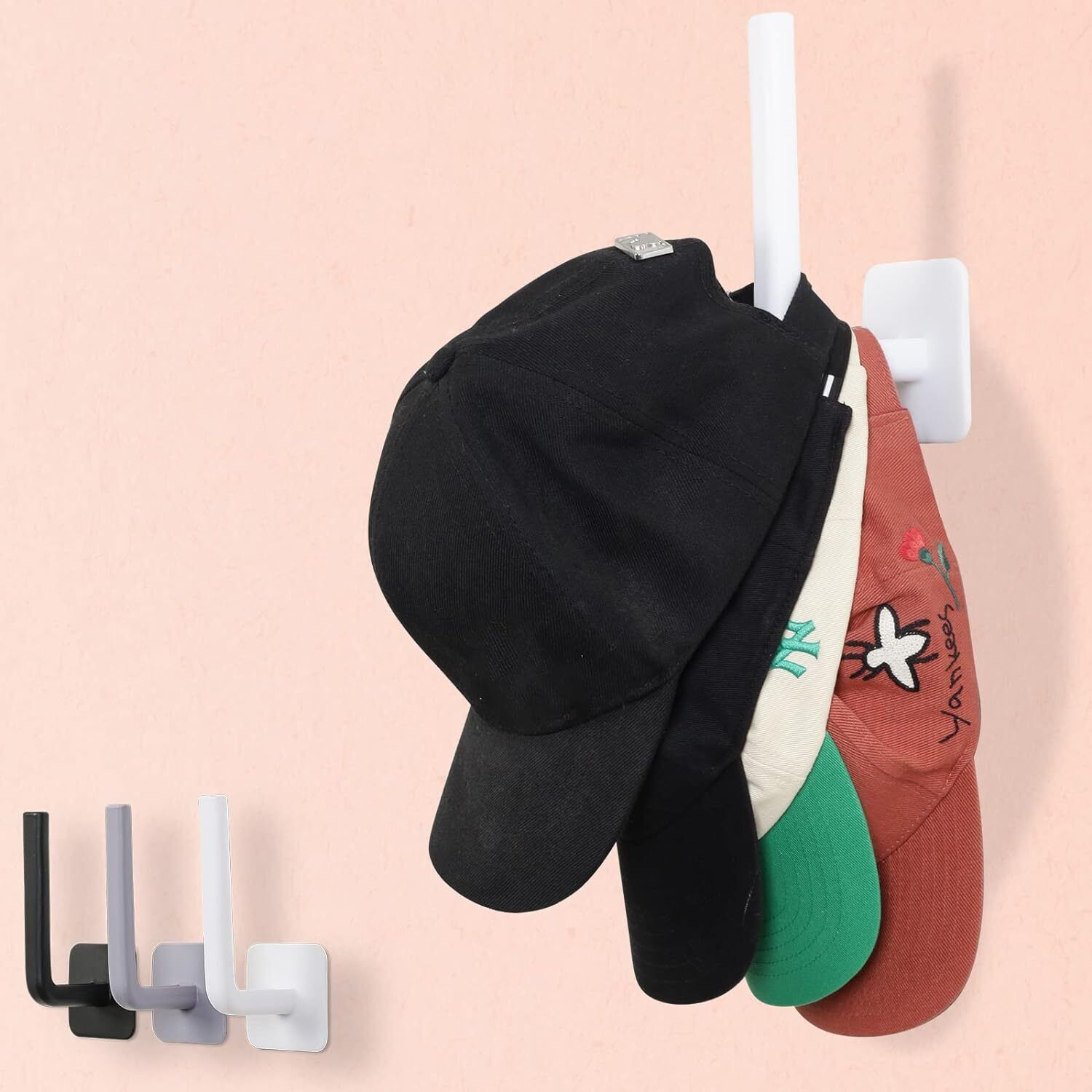 HAT RACK FOR WALL HAT ORGANIZER