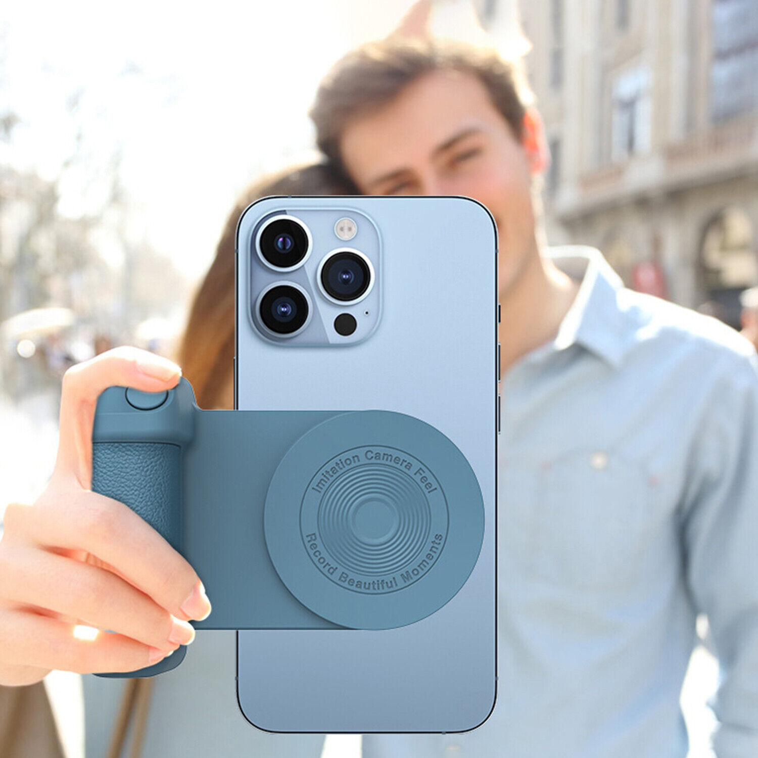 👀Magnetic Camera Handle Bluetooth Bracket