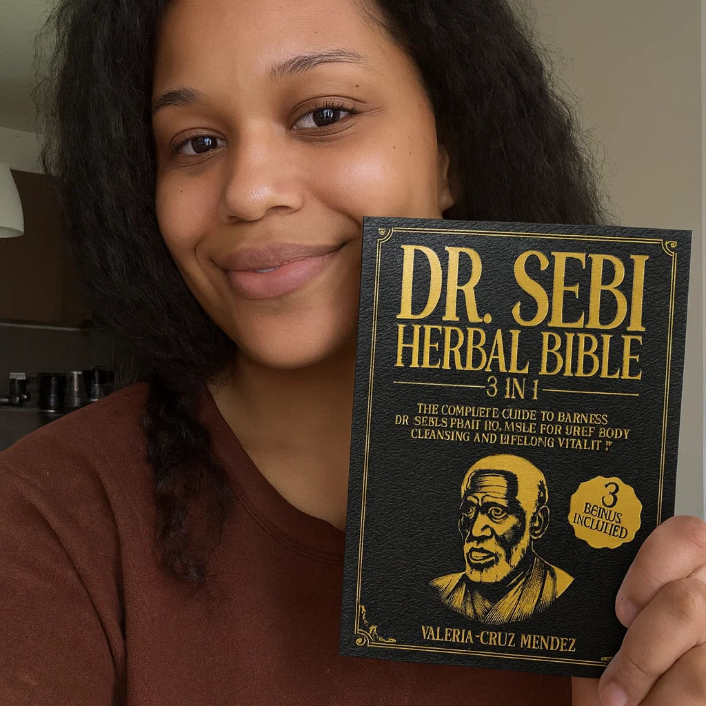 🌿Dr. Sebi's Herbal Bible [3-in-1] Body Cleanse & Healing Herbs Guide Book