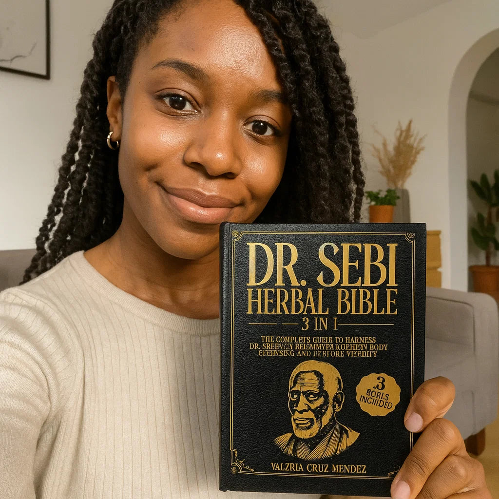 🌿Dr. Sebi's Herbal Bible [3-in-1] Body Cleanse & Healing Herbs Guide Book