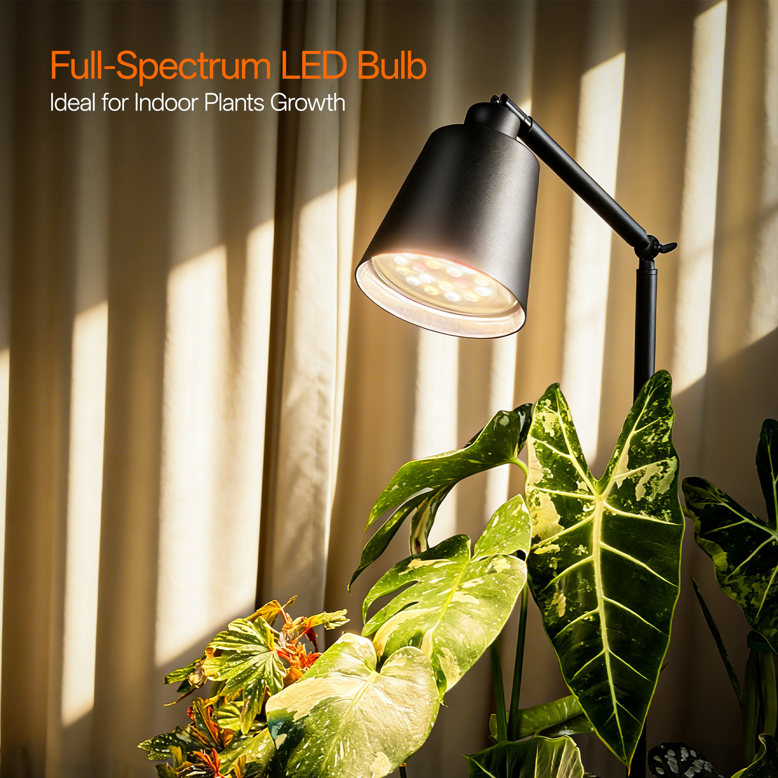 Bstrip 78" Tall Grow Light for Indoor Plants, F11 Pro Standing Plant Light, 18W Full Spectrum LED Grow Light Bulb with Optical Lens, Non-Dimmable, Angle&Height Adjustable, 4/9/14H Timer