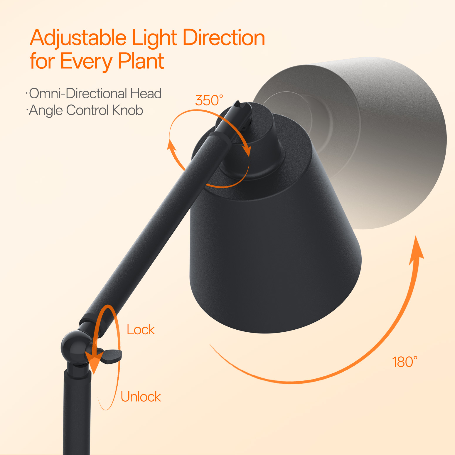 Bstrip 78" Tall Grow Light for Indoor Plants, F11 Pro Standing Plant Light, 18W Full Spectrum LED Grow Light Bulb with Optical Lens, Non-Dimmable, Angle&Height Adjustable, 4/9/14H Timer