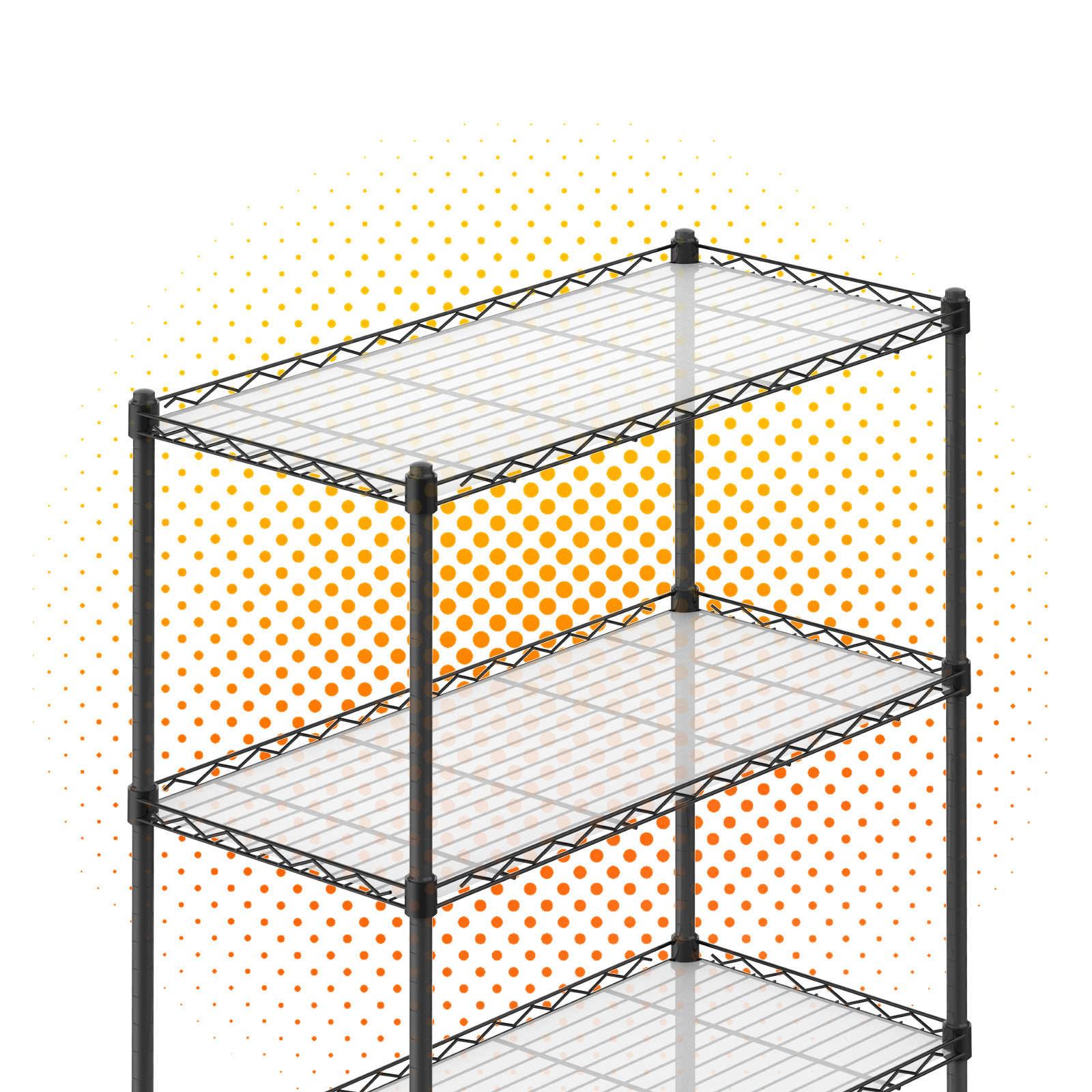 Plant Shelf with Grow Light