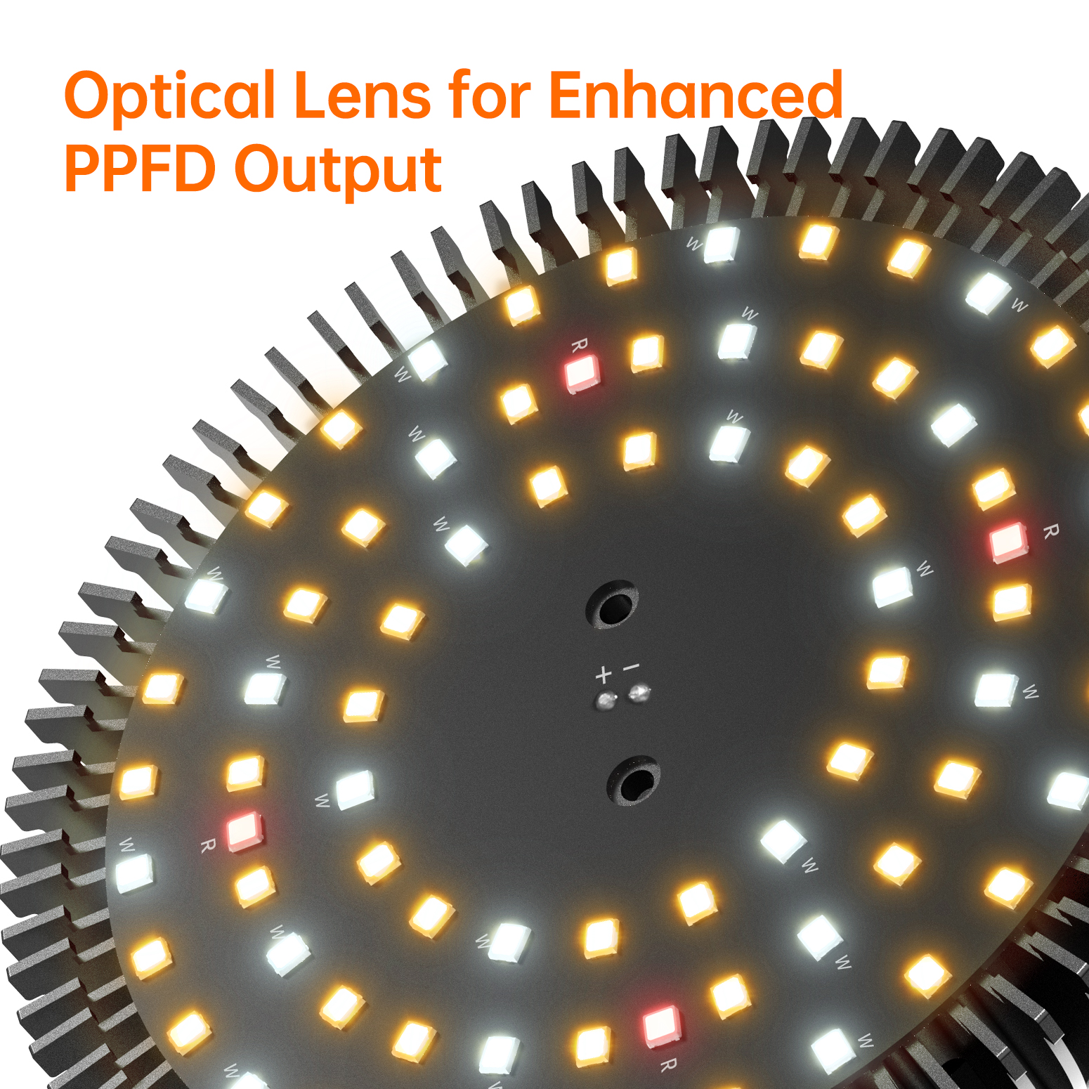 Bstrip 25W Hanging Grow Light with Optical Lens for Indoor Plants, Full Spectrum Plant Bulb with Enhanced PPFD & 98 CRI, Timer & 16.4FT Cord, Black Pendant Light for Tall Plants, Flowers, Indoor Gardening