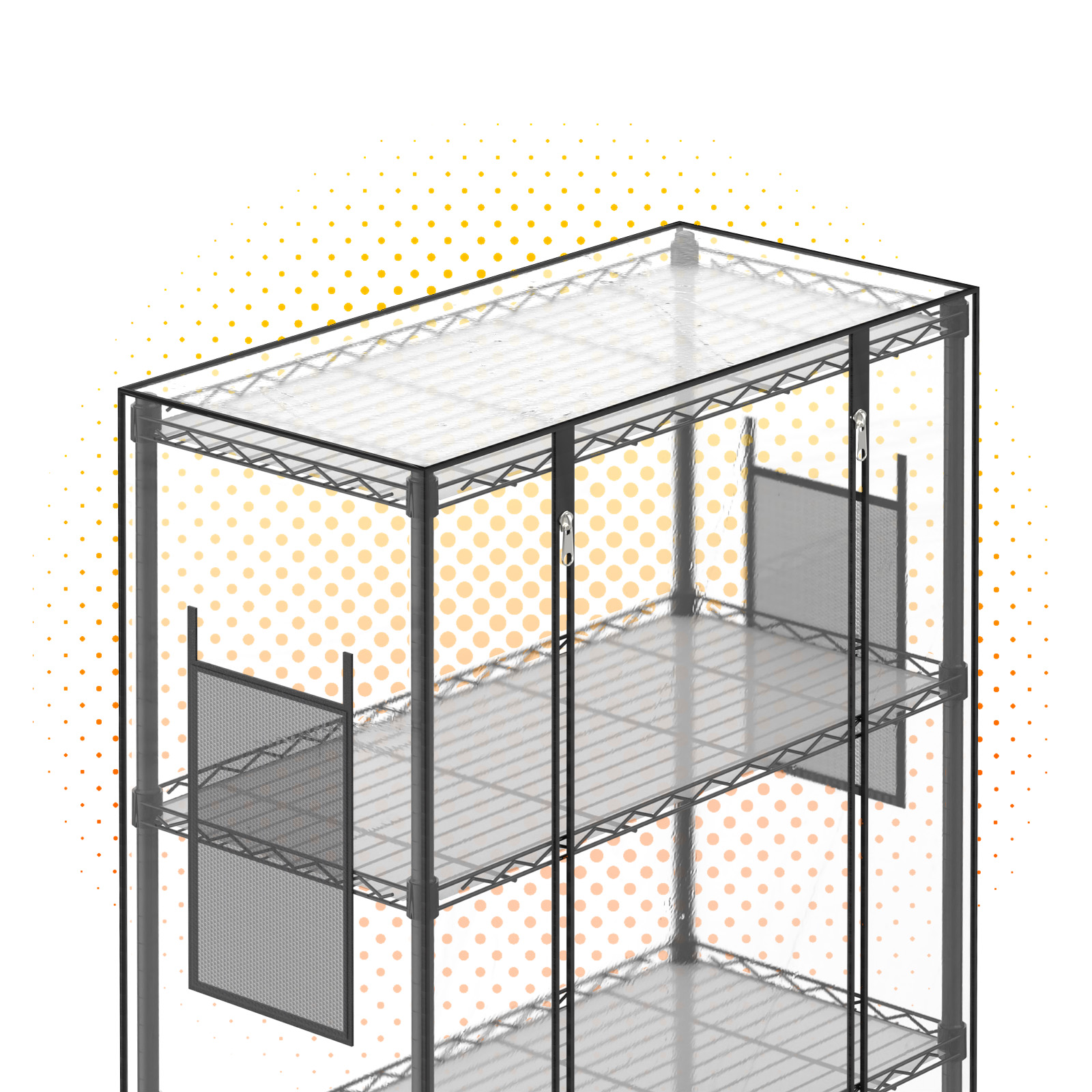 Indoor Greenhouse with Grow Light