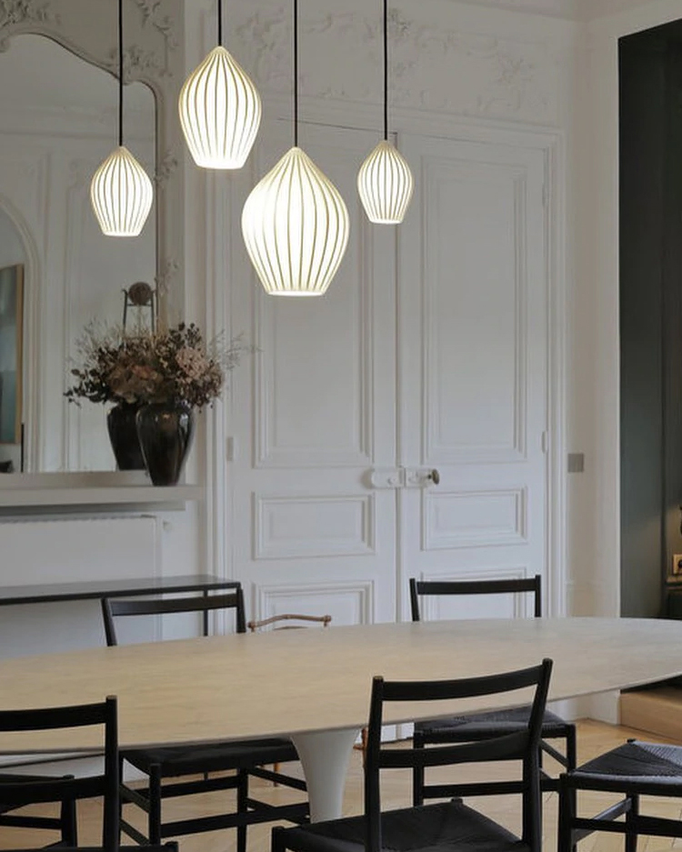 Bone China Pendant Light