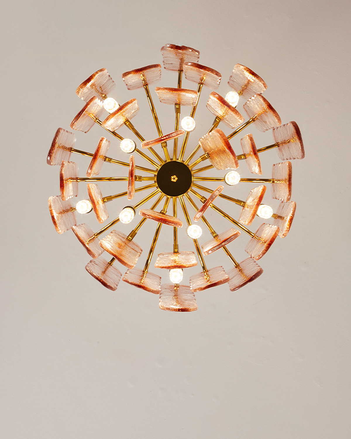 Auriel Amber Chandelier