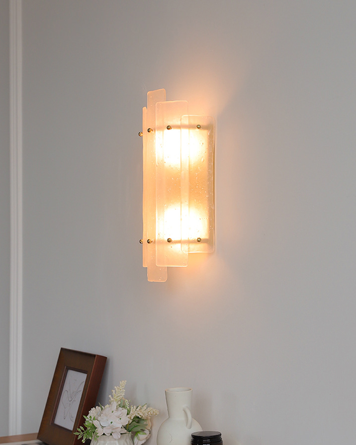 Stellar Bubble Glass Wall Light