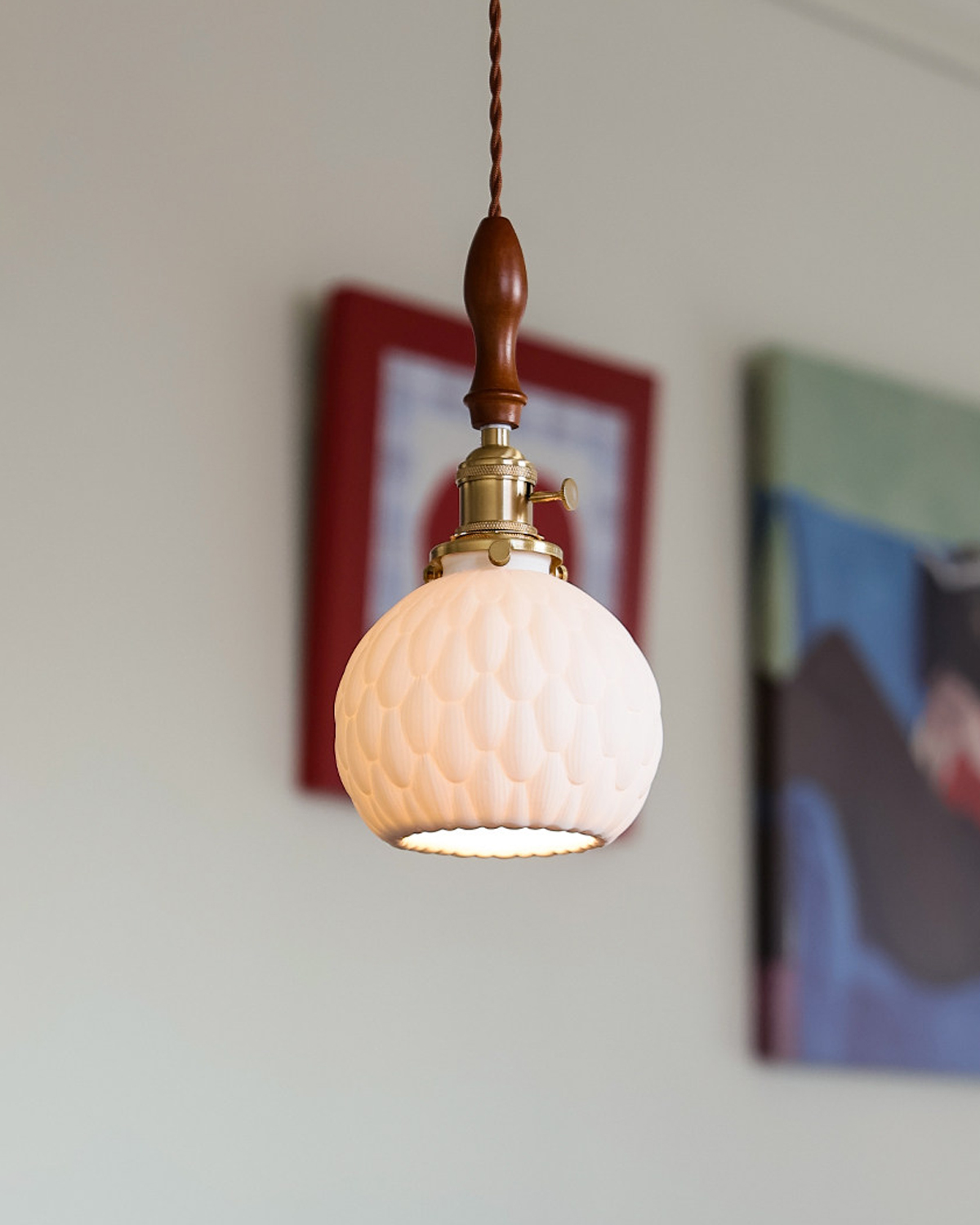 Oakfield Pine Pendant Light