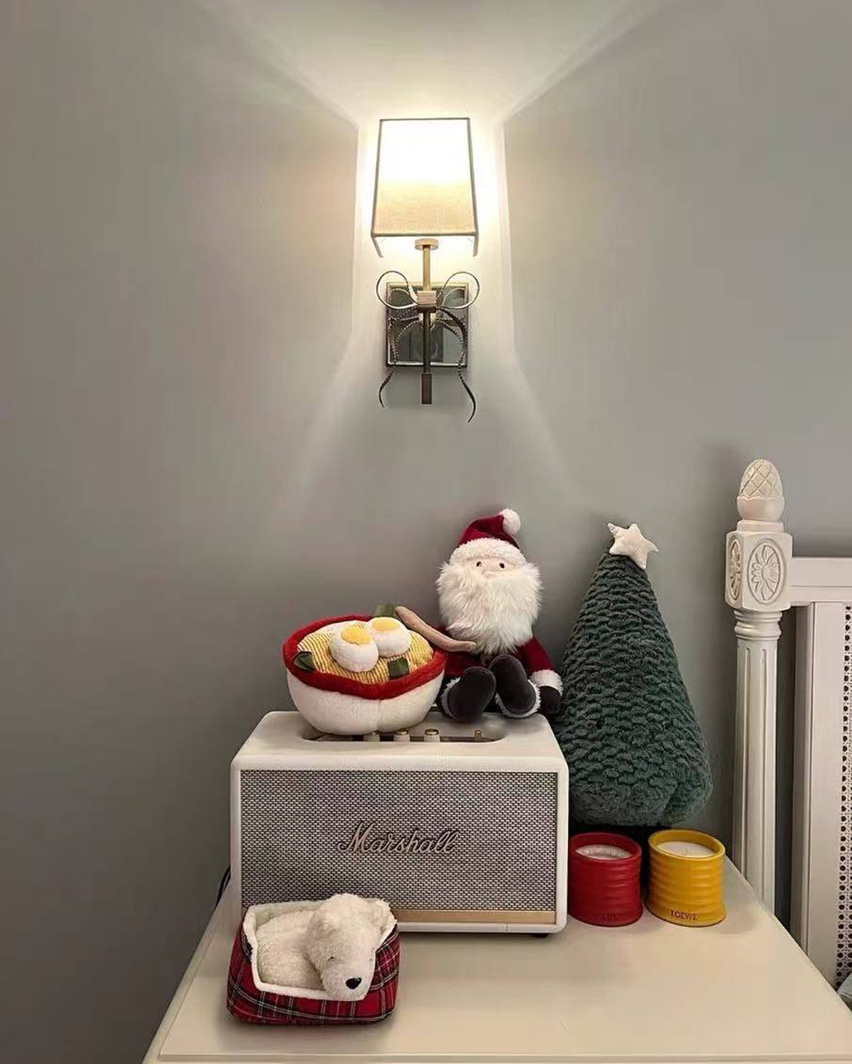 Keepsake Ribbon Wall Sconce