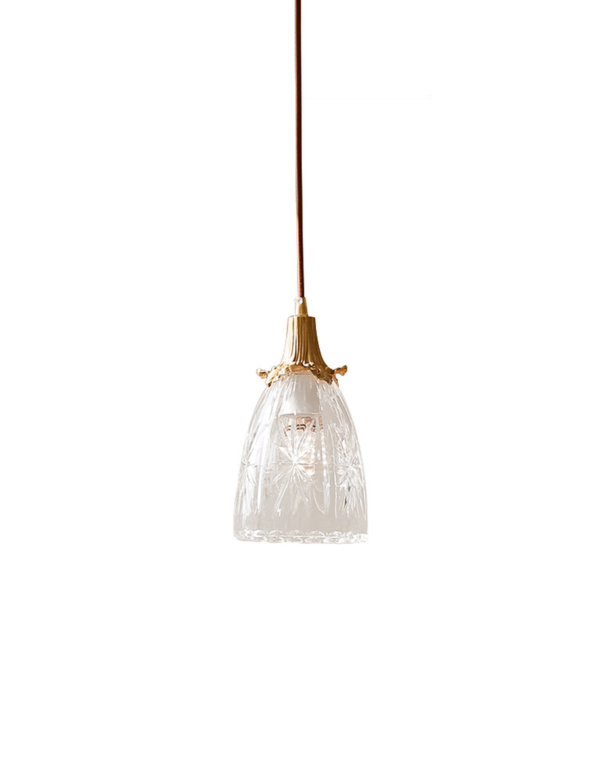 Estelle Cut Glass Pendant Light