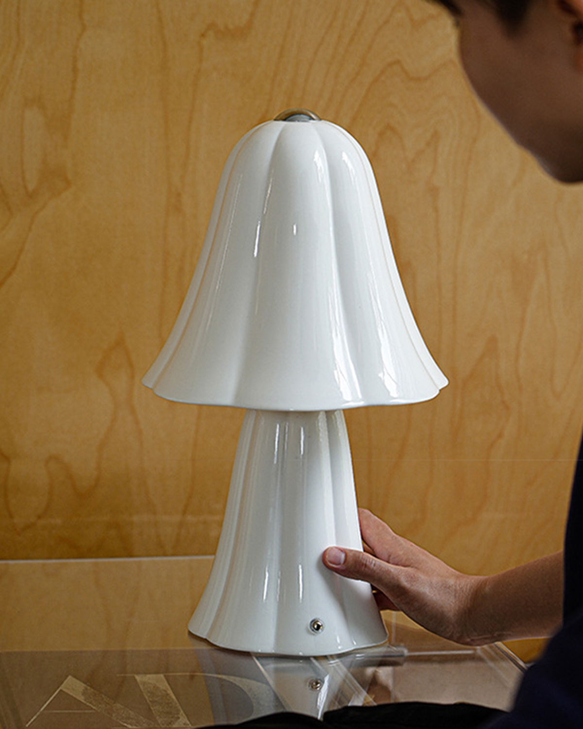 Luma Bud Ceramic Table Lamp