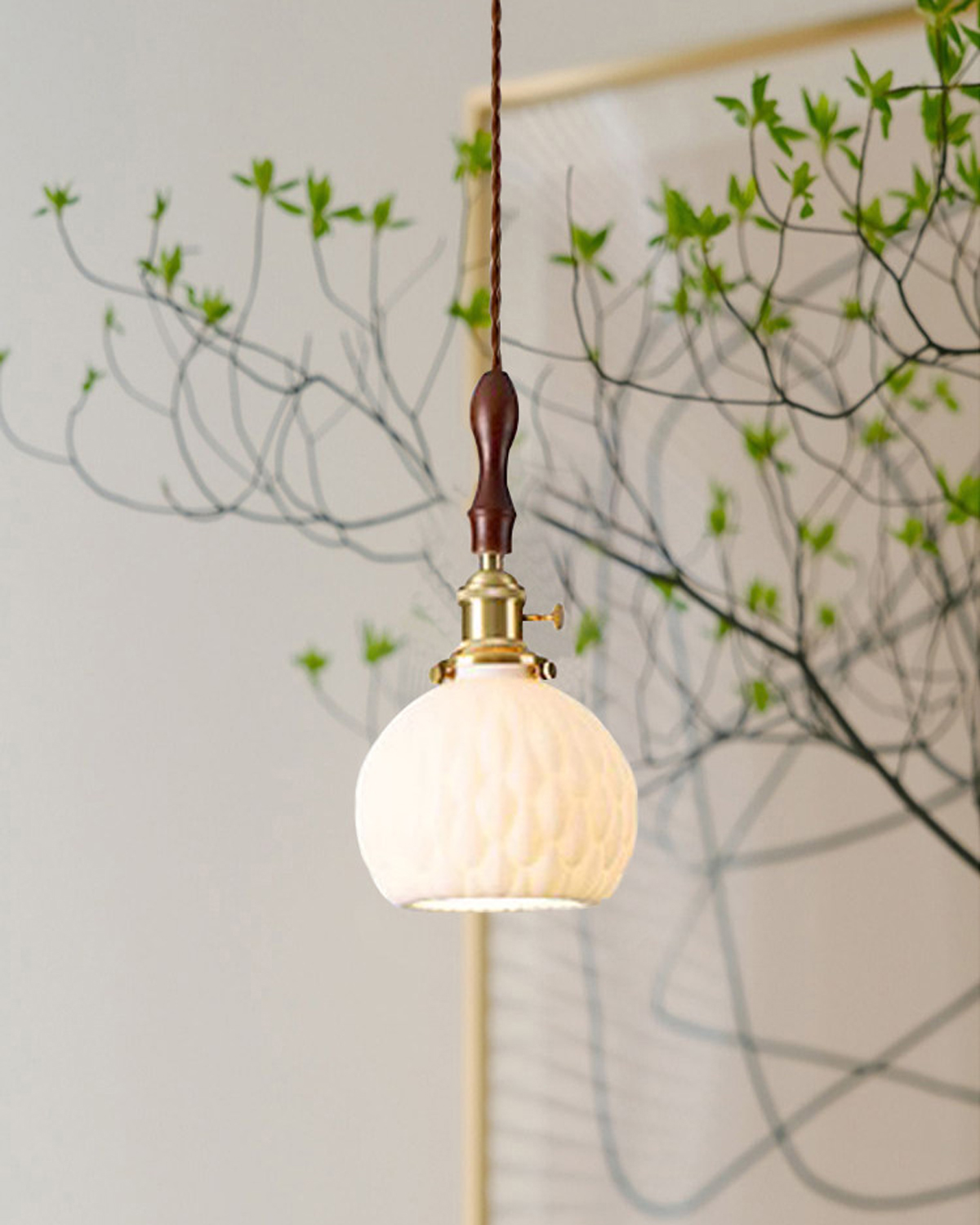 Oakfield Pine Pendant Light