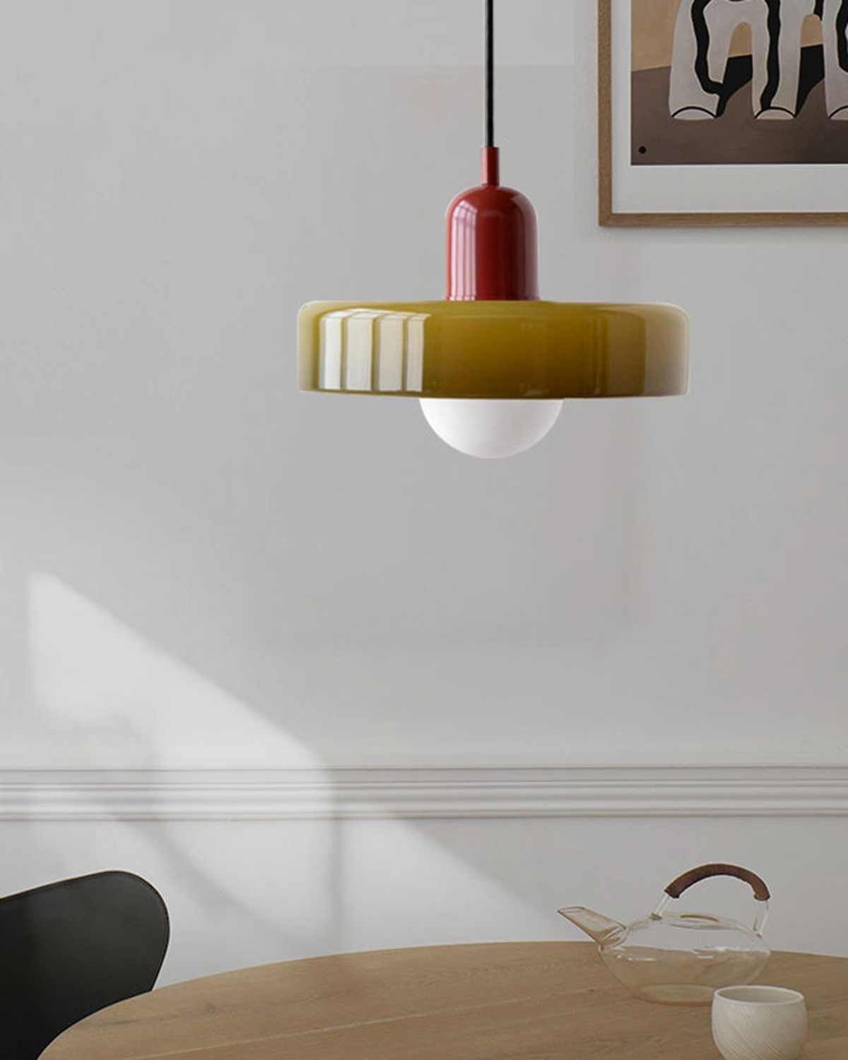 Dish Glass Pendant Lamp