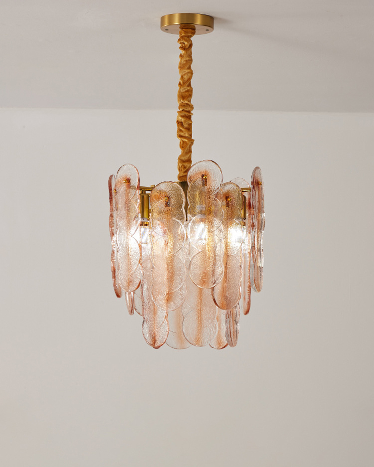 Auriel Amber Chandelier
