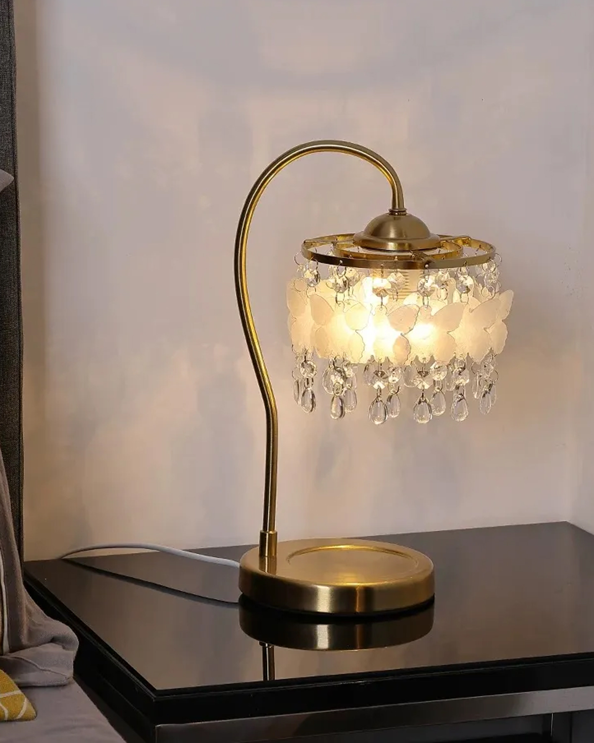 Butterfly Hour Table Lamp