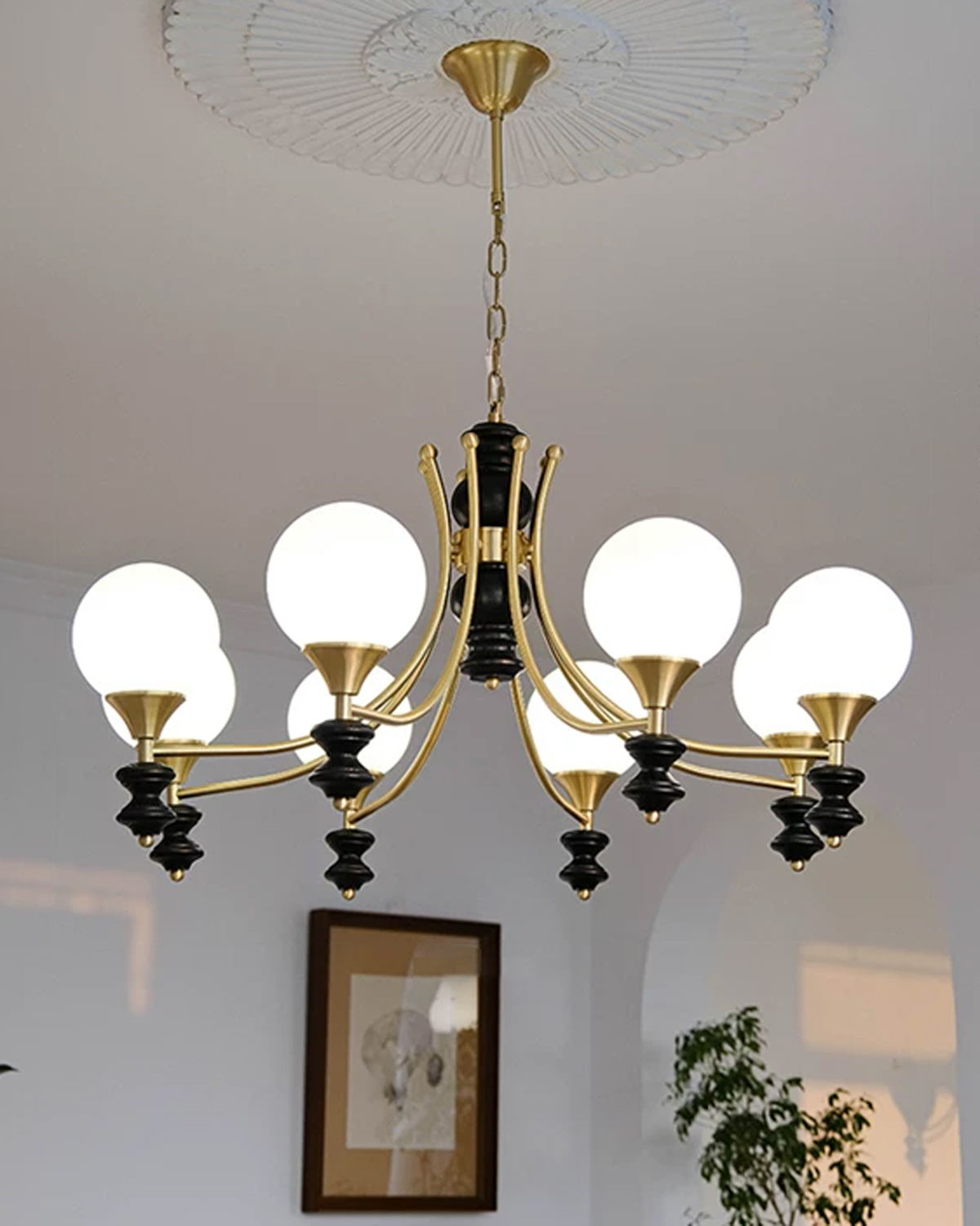 Heritage Branch Chandelier